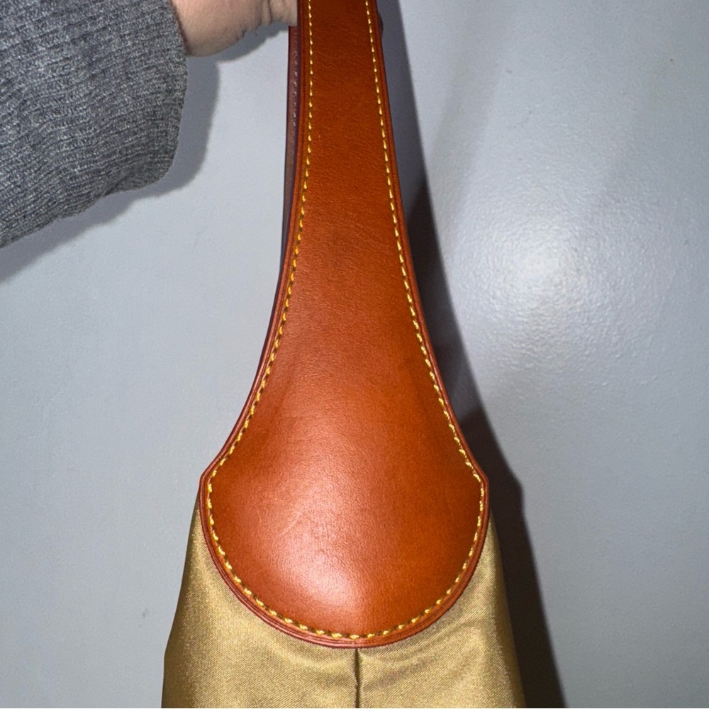 DOONEY & BOURKE Belvedere Nylon with Leather‎ Trims Hobo Shoulder Bag - Picture 7 of 14